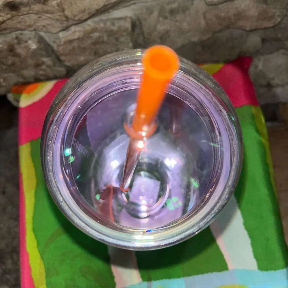 STARBUCKS Limited 2025 Summer Collection 24oz 710 ML Cold Cup w Lid & Straw NWT